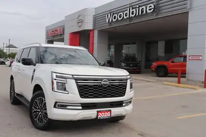 White 2026 Nissan Armada SUV / Crossover Four-Wheel Drive Automatic