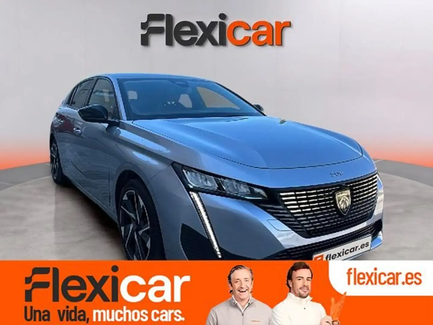 Peugeot 308 1.2 PureTech S&S Allure 130 Gris - 1