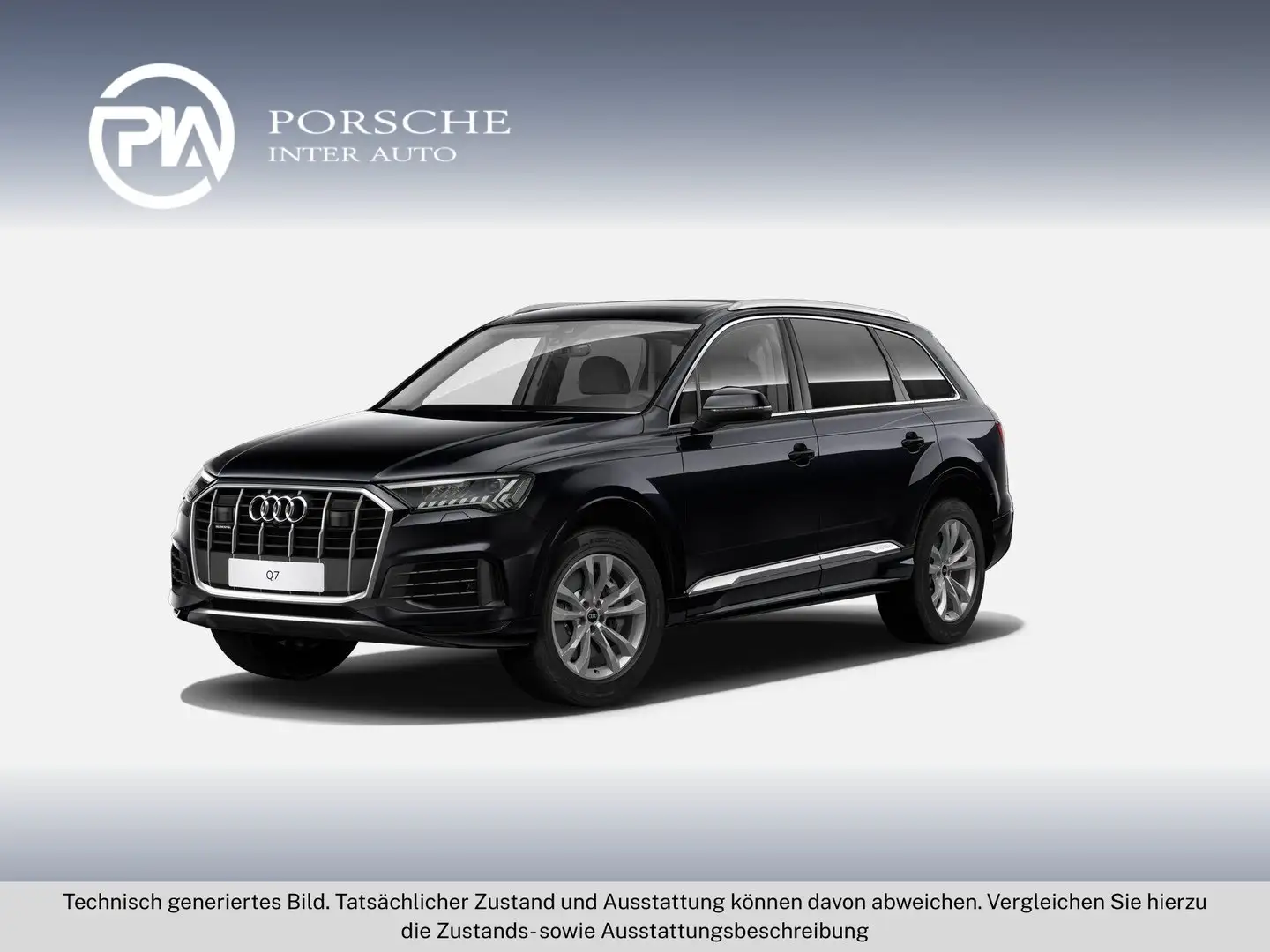 Audi Q7 45 TDI quattro Schwarz - 1