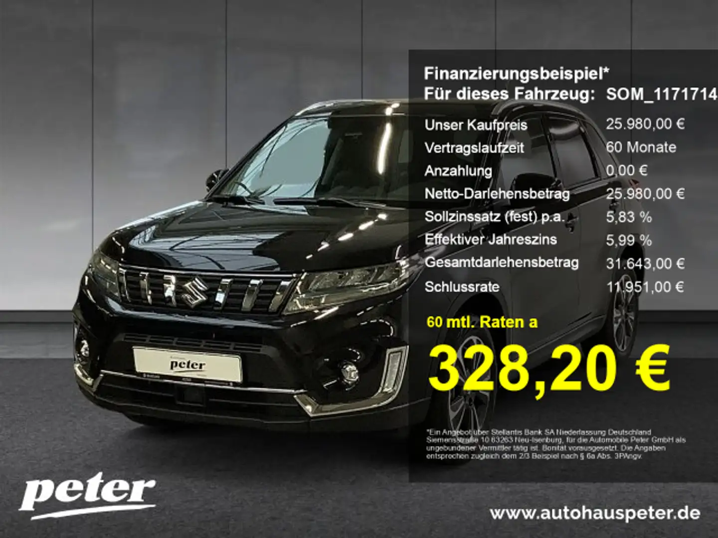 Suzuki Vitara Vitara 1.5 Comfort+ AGS Schwarz - 1