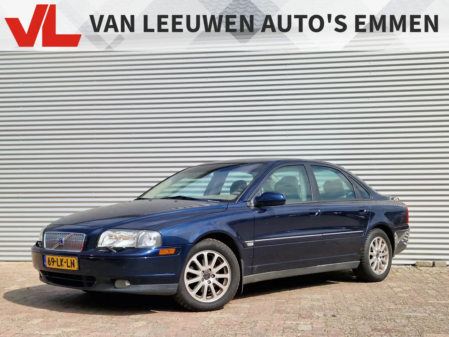 Volvo S80 2.4 Elan | Nieuw Binnen | Cruise | Automaat | APK Blauw - 1