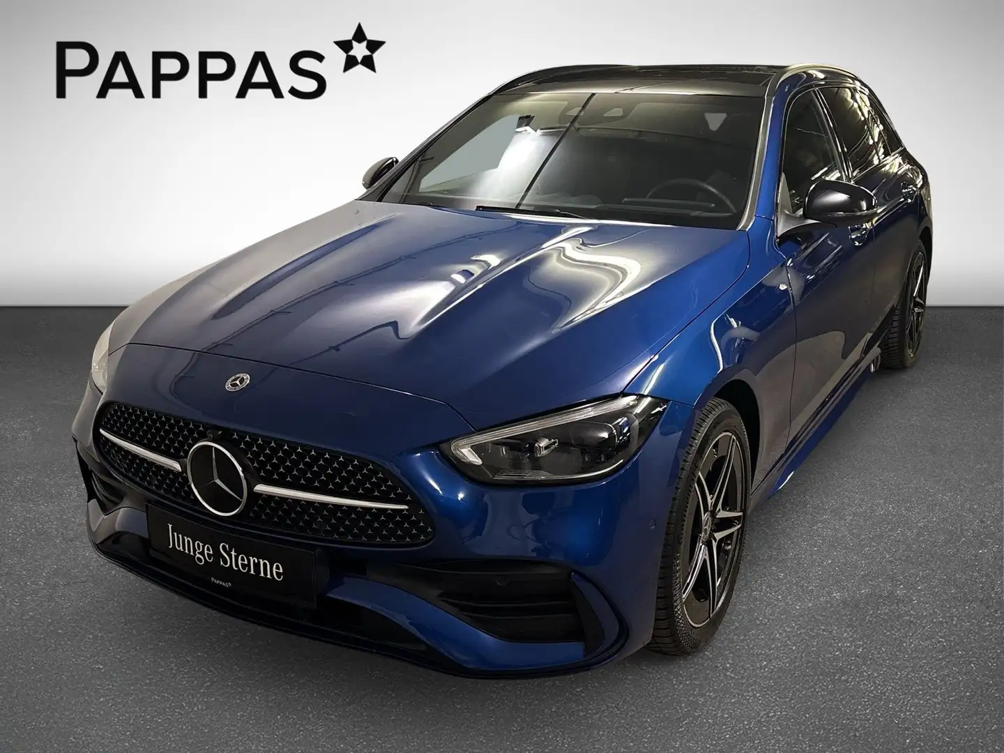 Mercedes-Benz C 300 de T-Modell *AMG-Line*Night-Paket*Keyless-Go*360°K Blau - 2