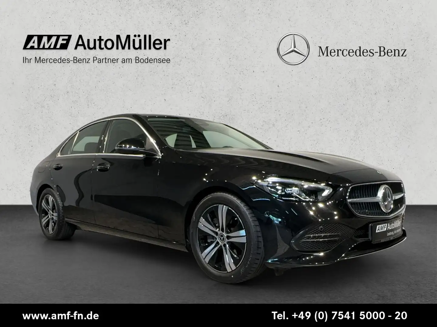 Mercedes-Benz C 200 C 200 Avantgarde AUTOM.+LED+MBUX+KAMERA+AMBIENTE Schwarz - 1