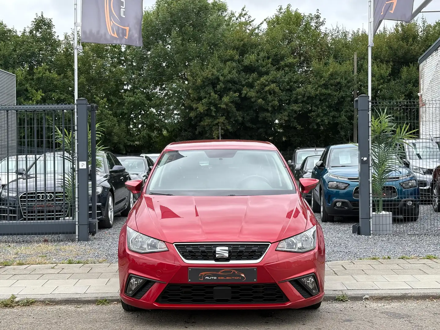 SEAT Ibiza Ibiza 1.0i -CLIM-EURO6-CRUISE-APPLE CARPLAY-USB Rouge - 2