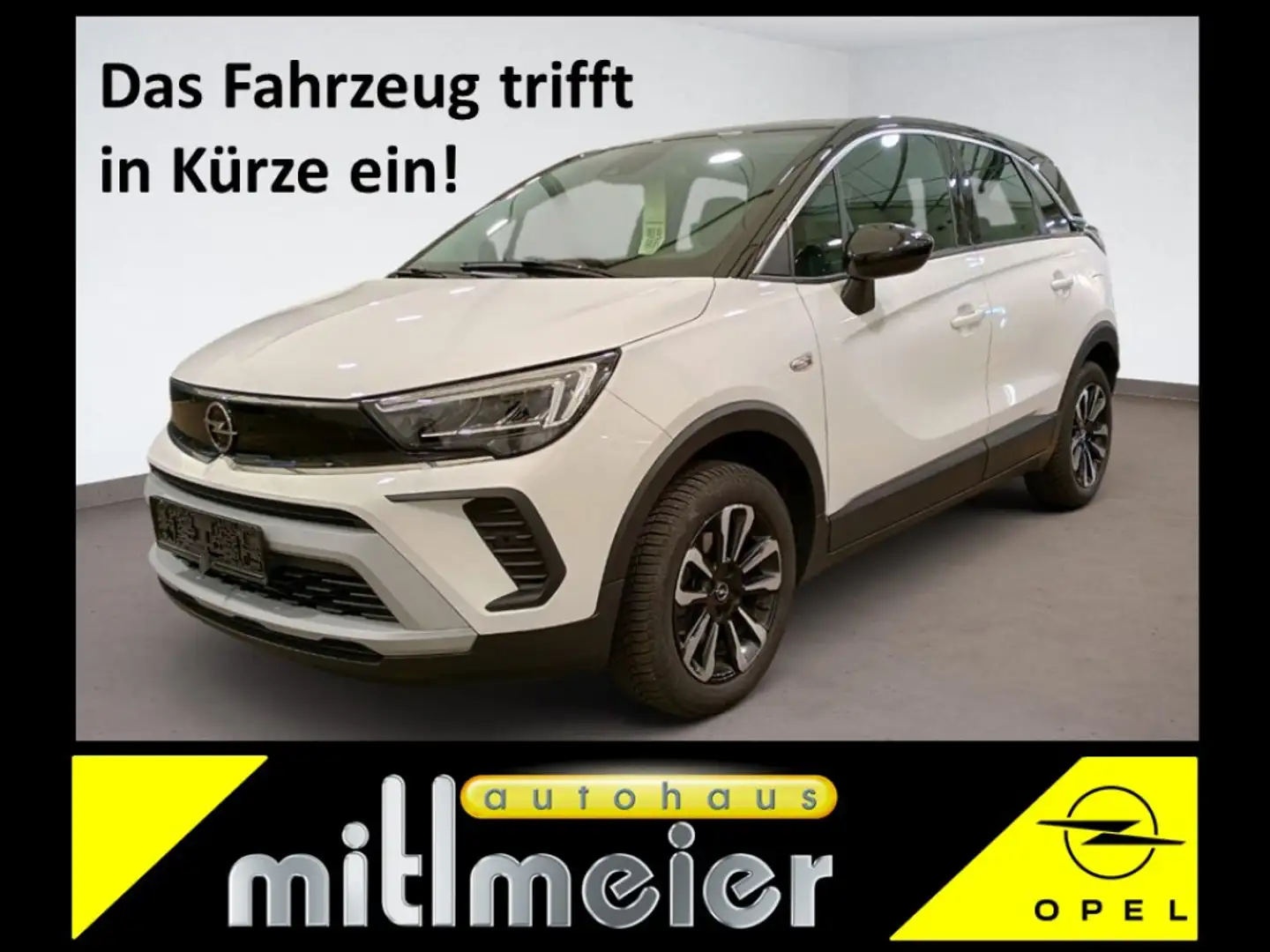 Opel Crossland Elegance 1.2T NAVI LED Kamera DAB+ SHZ Weiß - 1