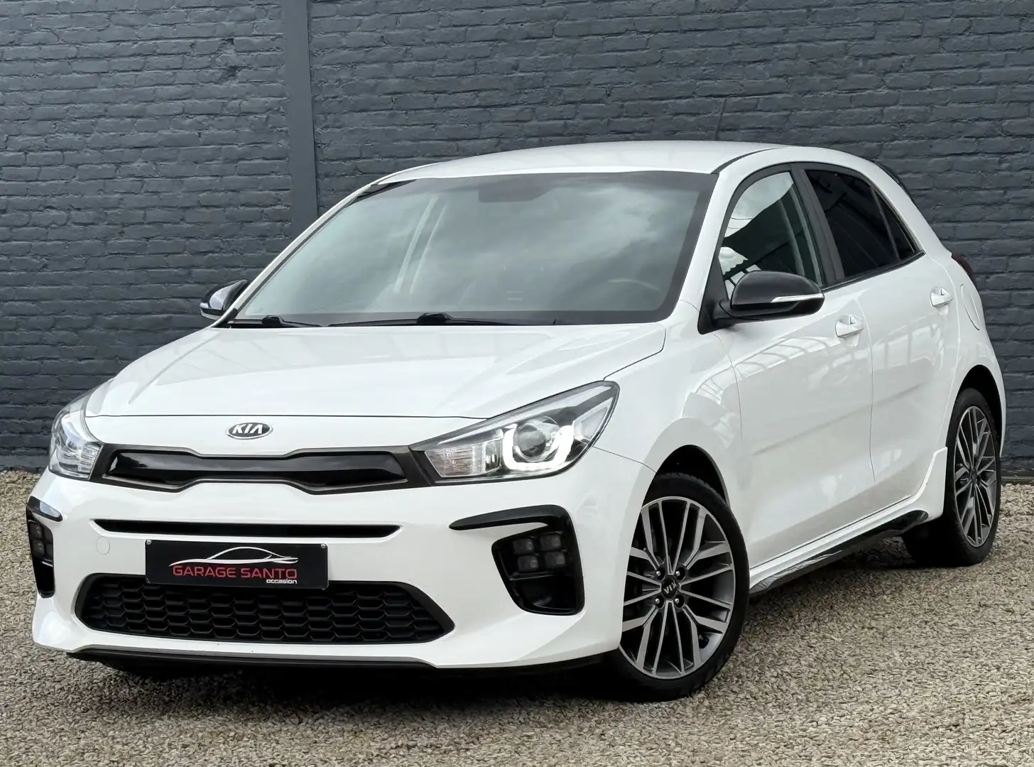 Kia Rio 1.0 T-GDi GT LINE /Navi/Led/Cam./S.c/V.c/Garantie/ Blanc - 1