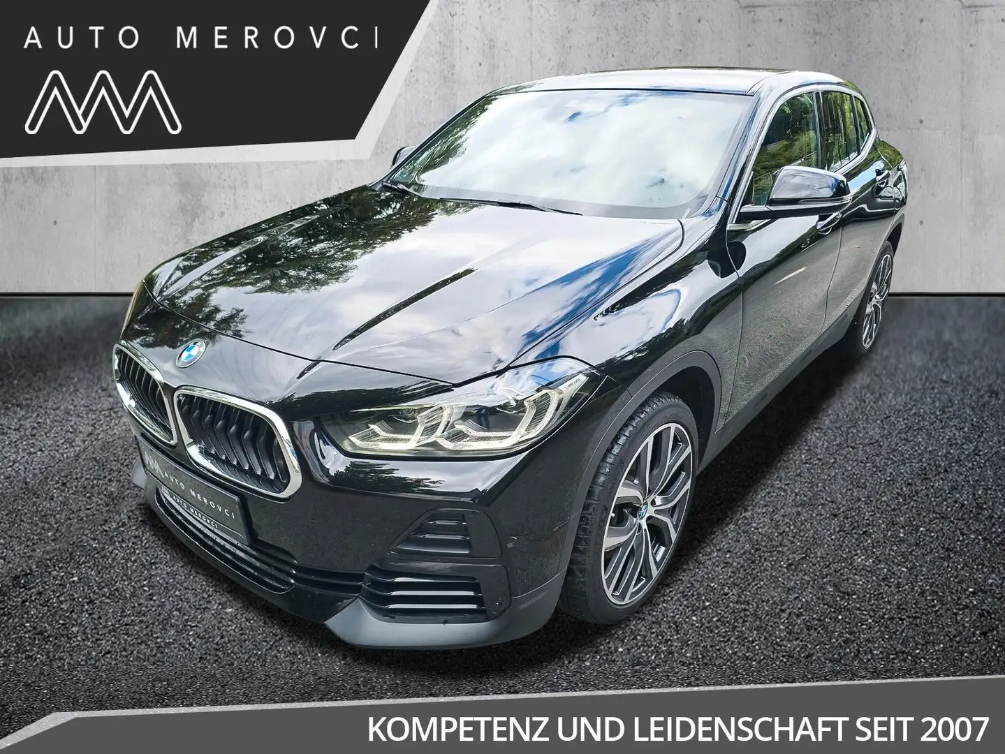 BMW X2 25d xDrive Steptronic/LED/Vollleder/Navi/DAB Schwarz - 1