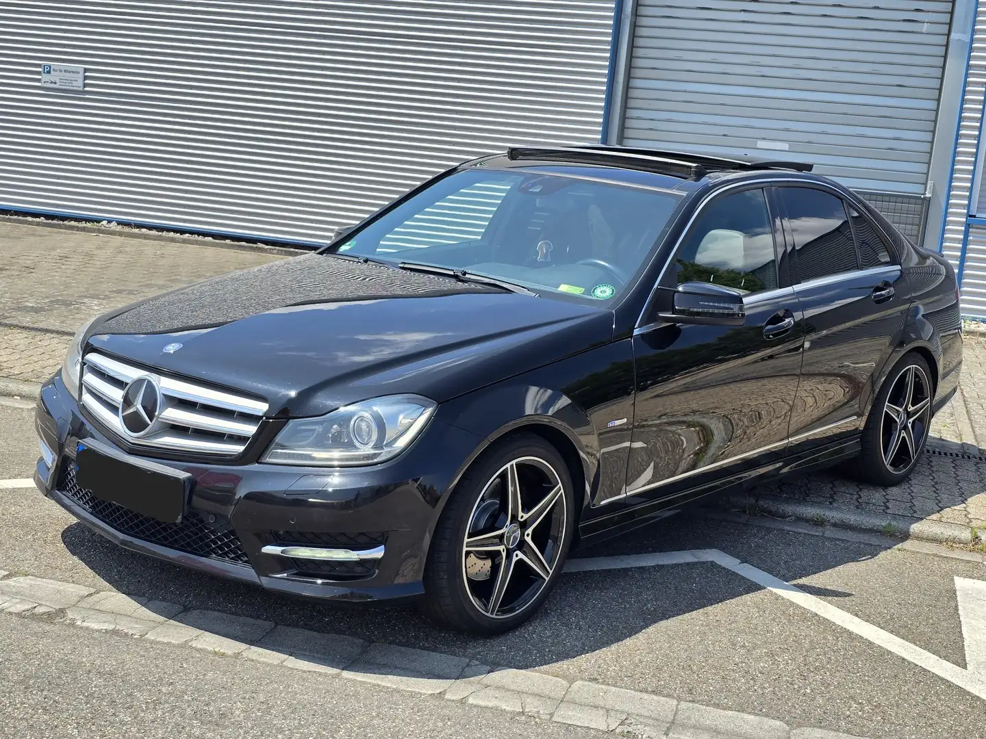 Mercedes-Benz C 350 CDI DPF (BlueEFFICIENCY) 7G-TRONIC Avantgarde Pano Schwarz - 1