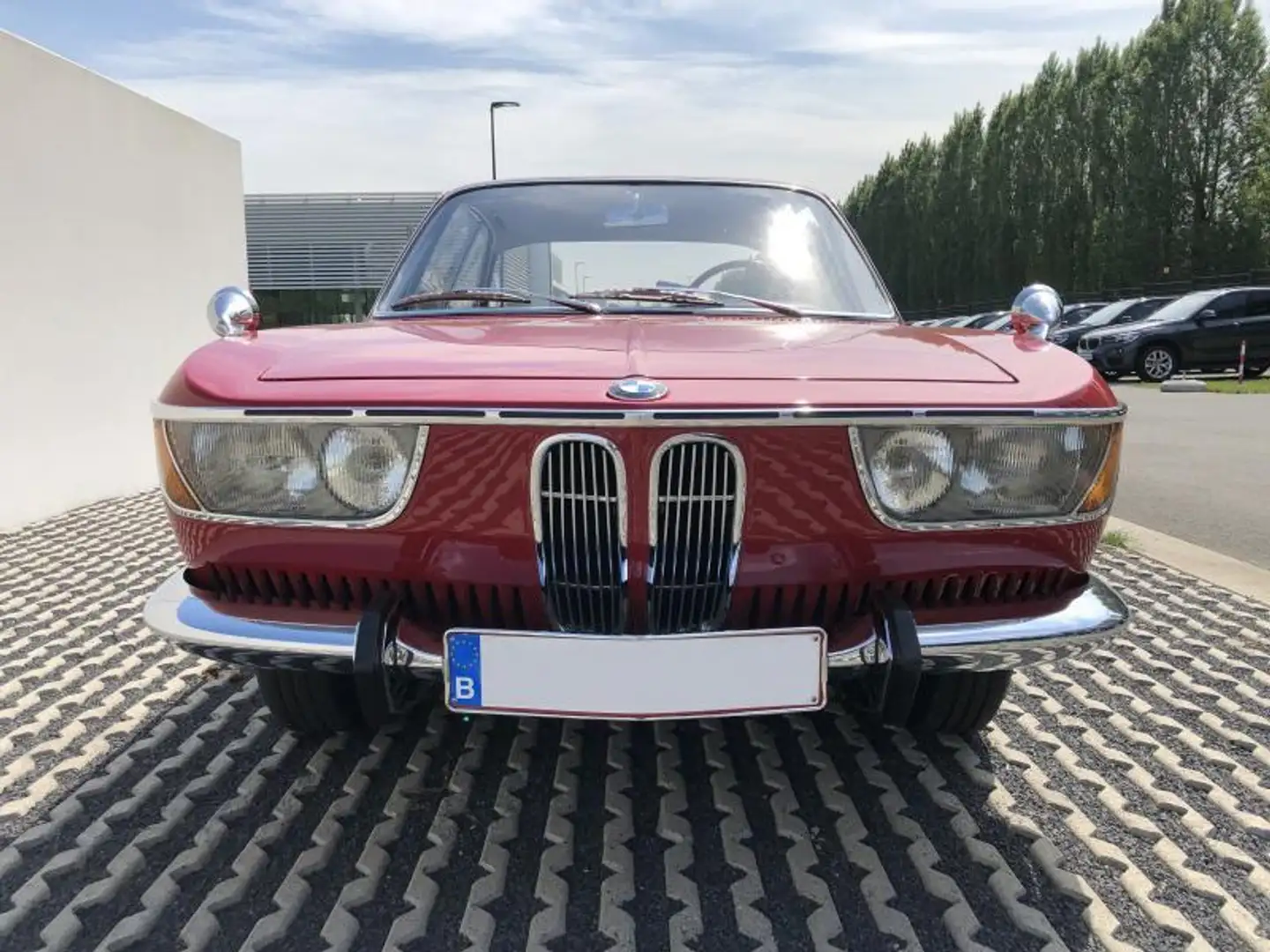 Oldtimer BMW 2000 CS - concourse restored Rojo - 2