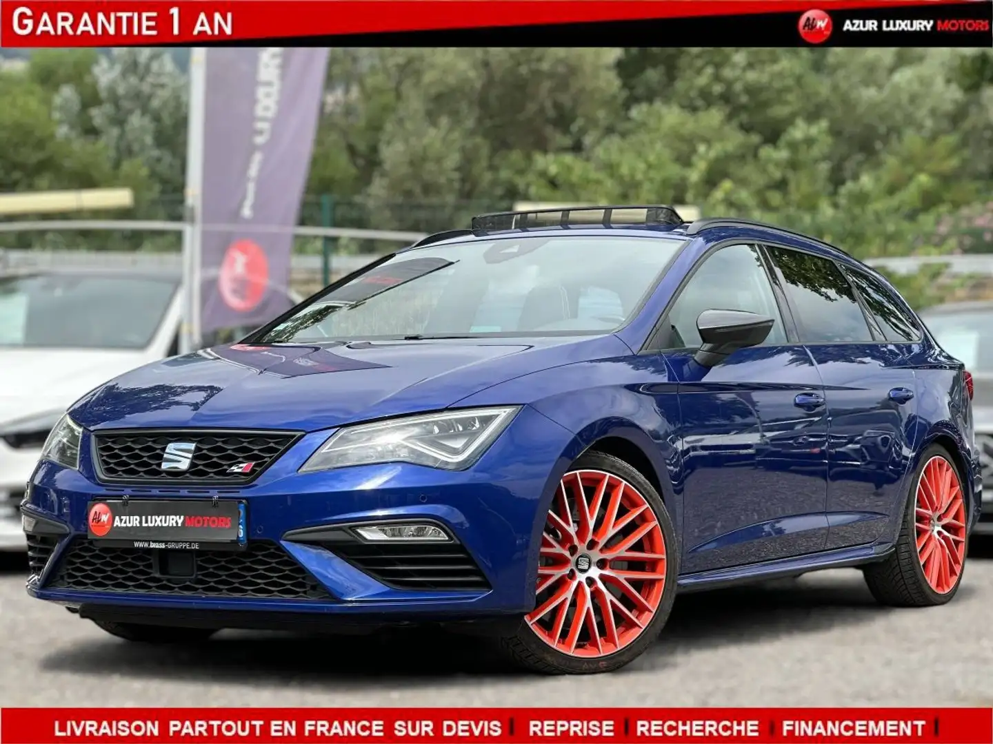 SEAT Leon III 2.0 TSI 300ch Cupra Bleu - 1