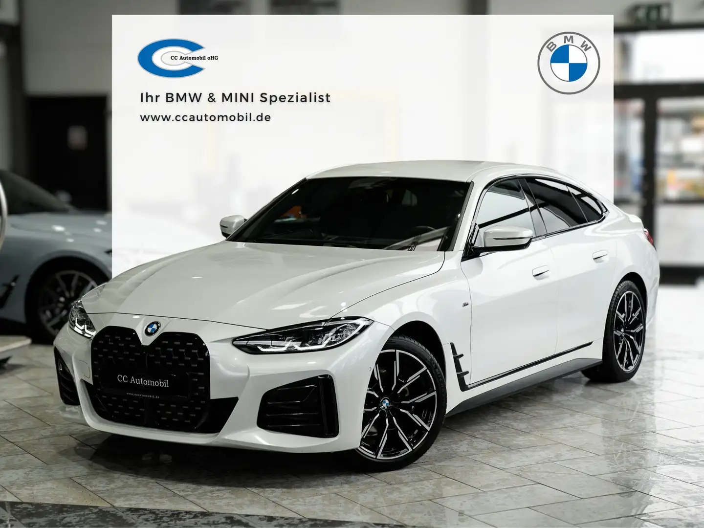 BMW 420 420d xDrive Gran Coupe M Sport 360K 19LM Standh Weiß - 1