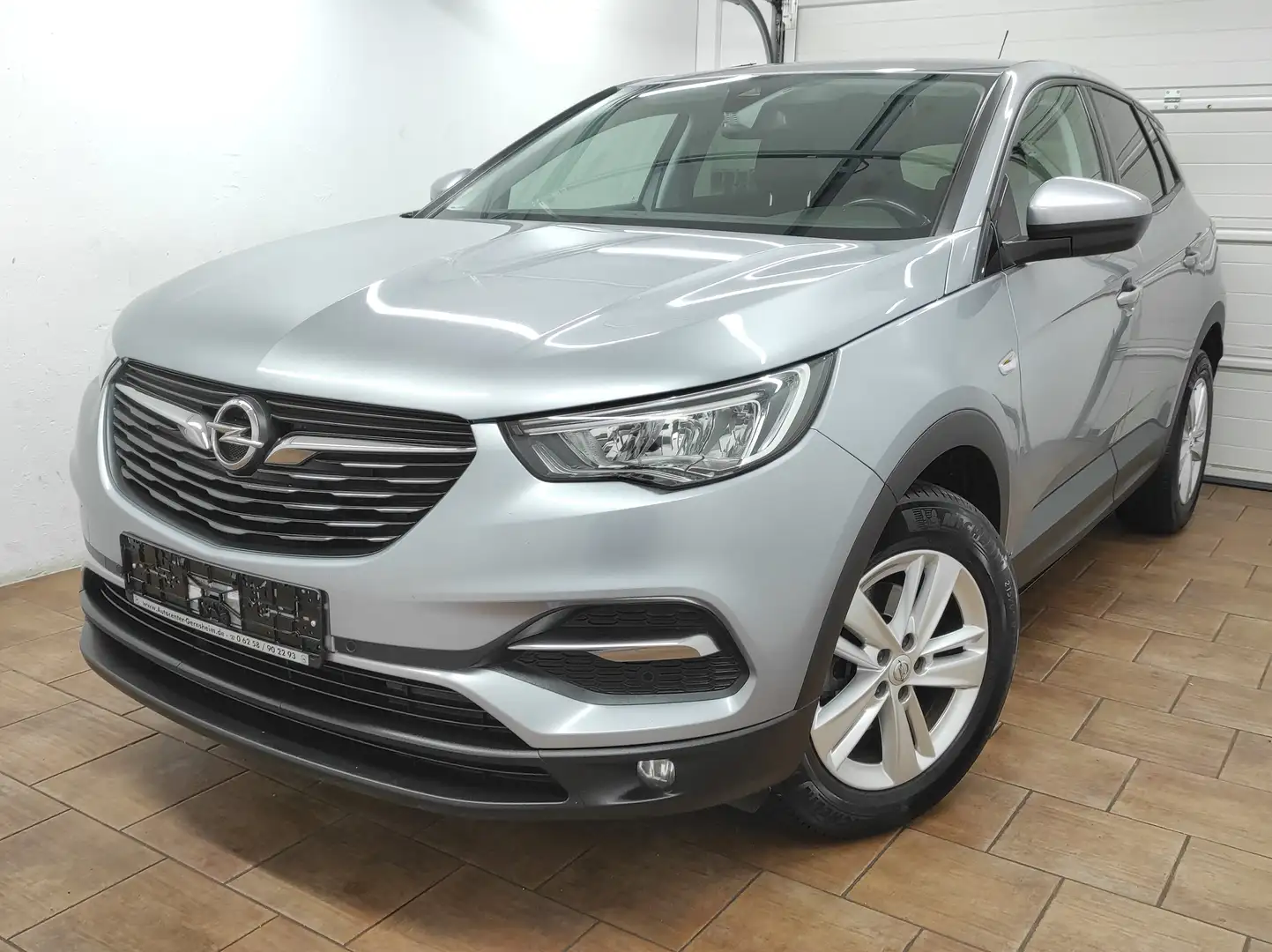 Opel Grandland X 1.5 DIESEL LED EURO-6 KLIMAA SPURASS PDCv+h 6-GANG Gris - 1
