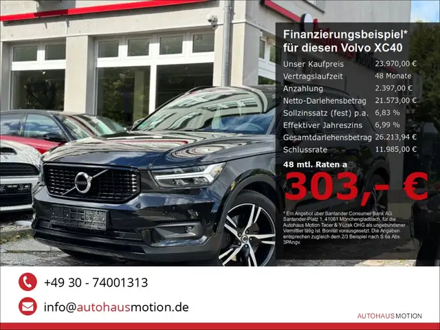 2020 Volvo XC40 in Black for sale