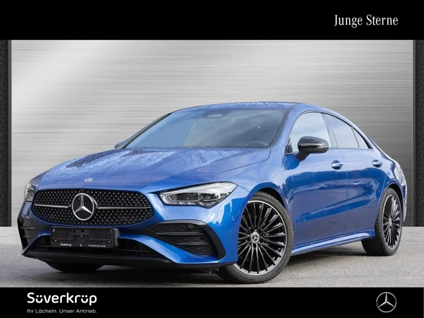 Mercedes-Benz CLA 200 // AMG NIGHT MULTI AHK DISTR KAMERA SPUR Bleu - 1