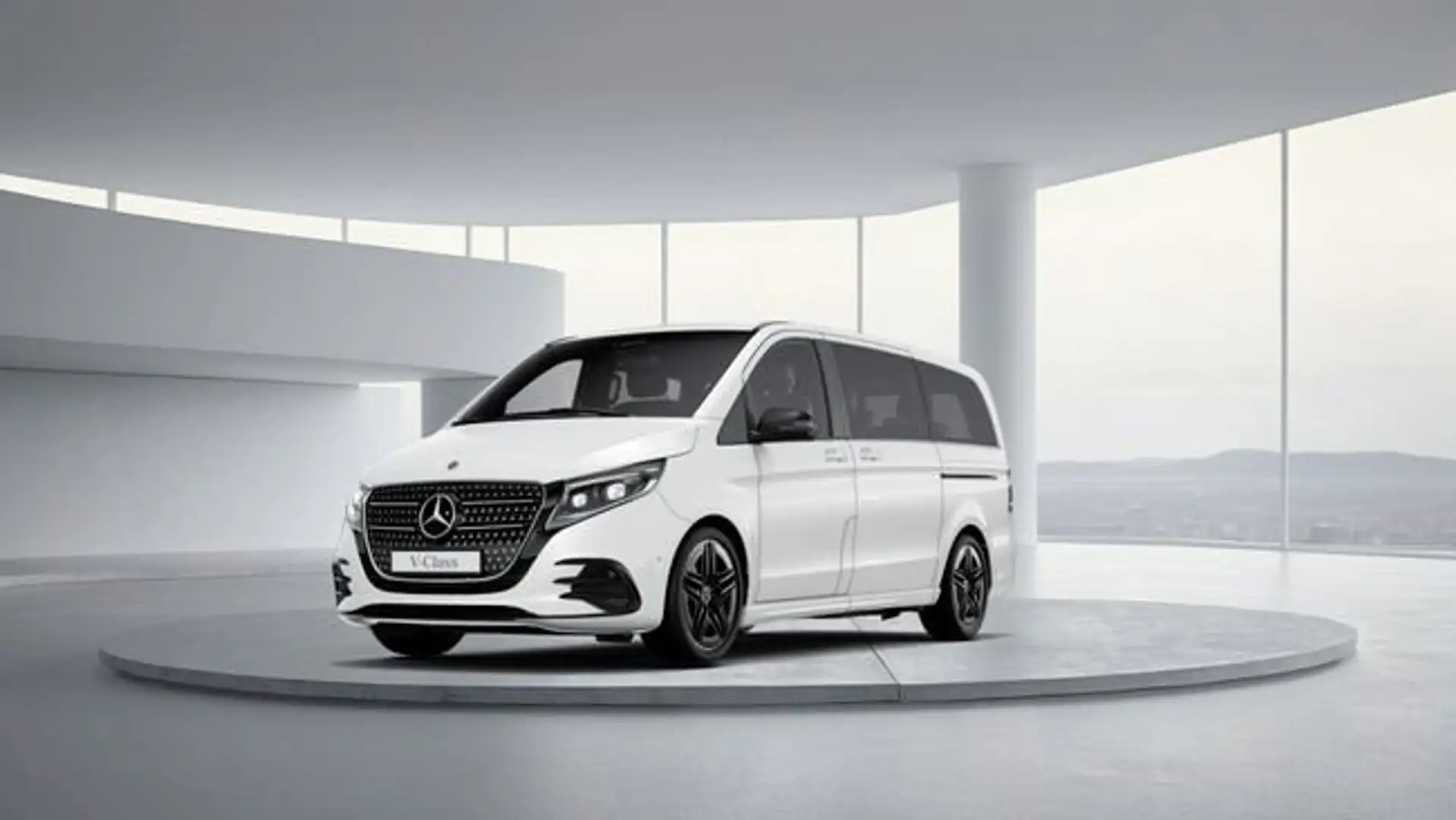 Mercedes-Benz V 250 250d Extralargo Avantgarde 7GT Blanco - 2