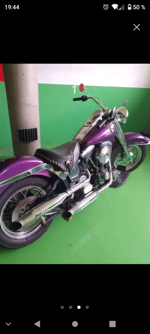 Harley-Davidson Heritage Softail Burdeos - 2