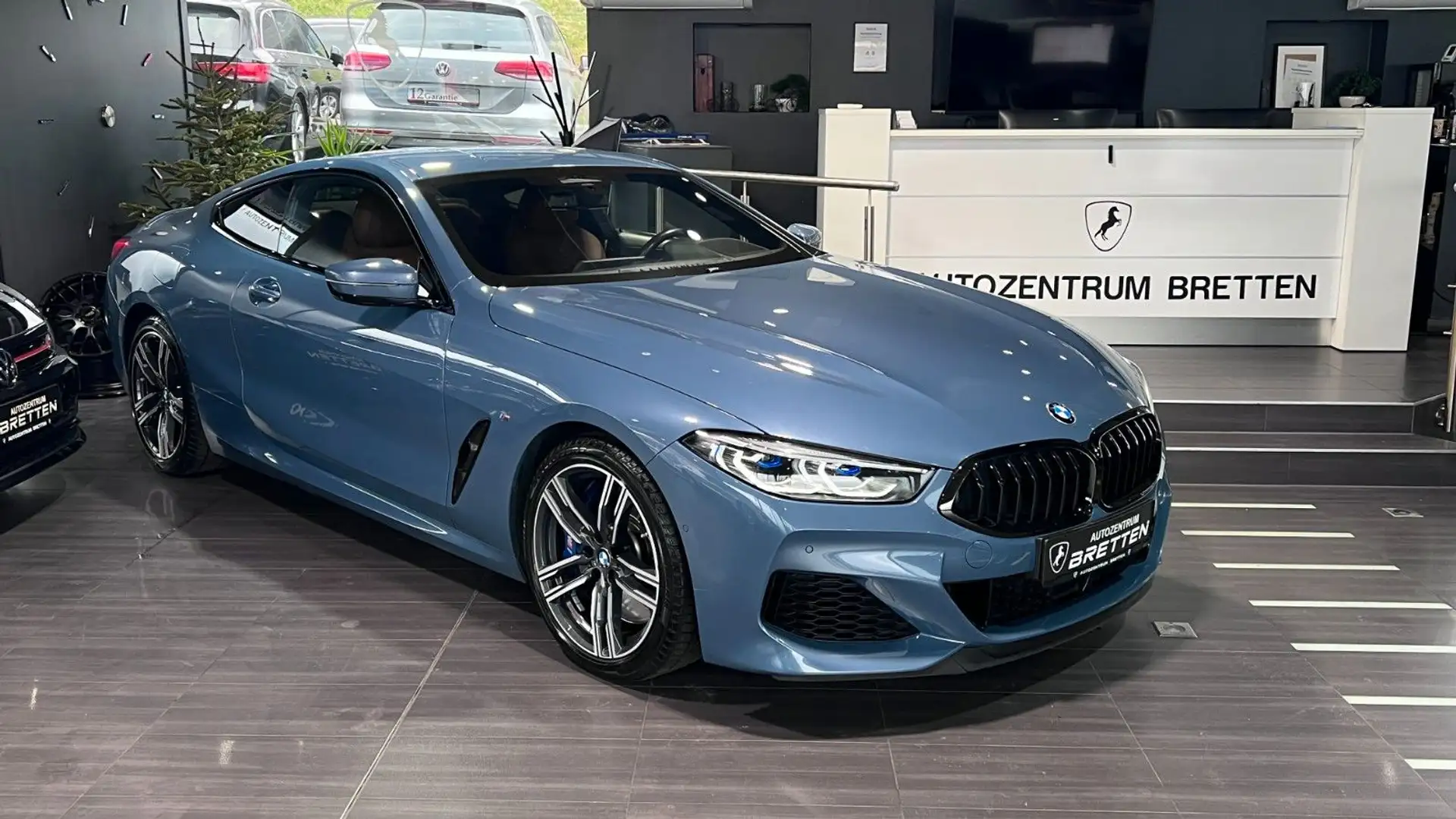 BMW M850 i xDrive Coupe*Live*360°*Harman-Cardon* Kék - 1