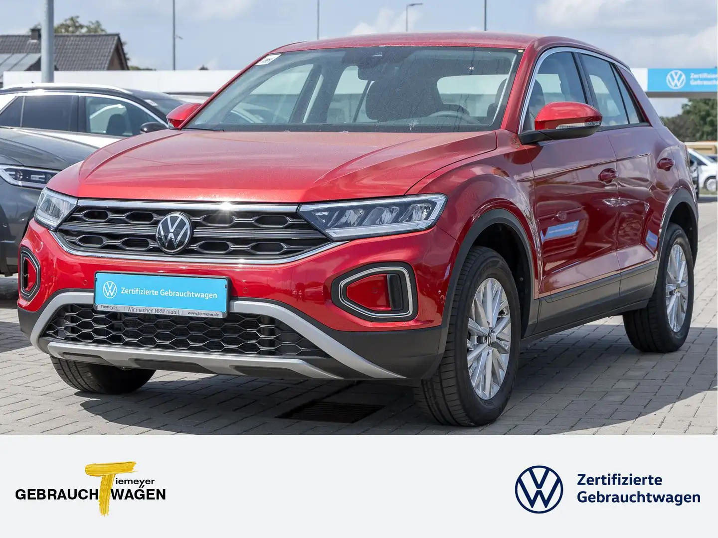 Volkswagen T-Roc 1.0 TSI LM16 SITZHZG LED PDC Червоний - 1
