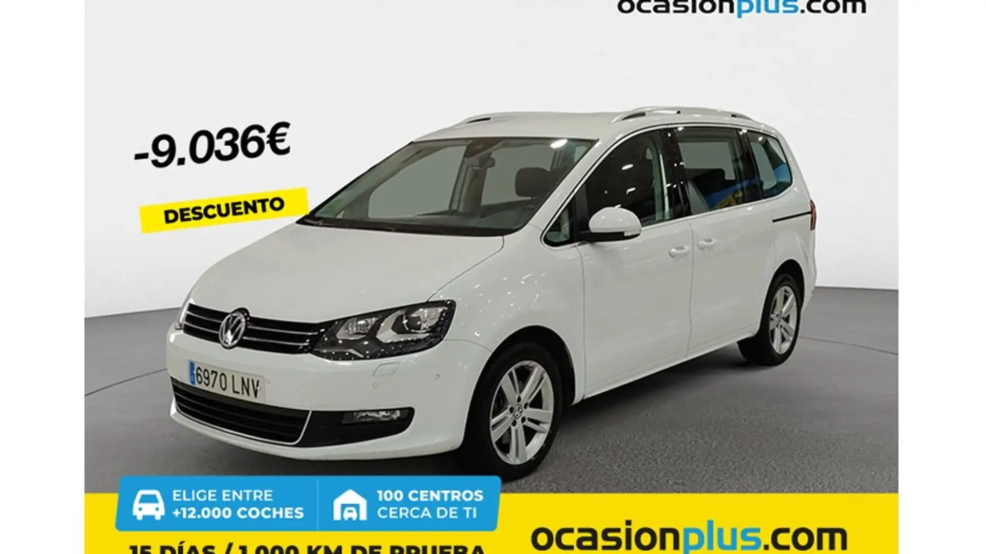 Volkswagen Sharan 1.4 TSI Advance DSG 110kW Blanco - 1