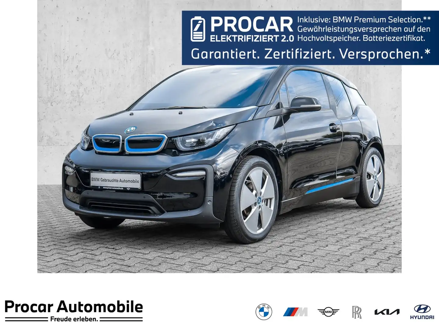BMW i3 NAVI+RFK+Pano+Standh.+LED+PDC V+H DAB Schwarz - 1