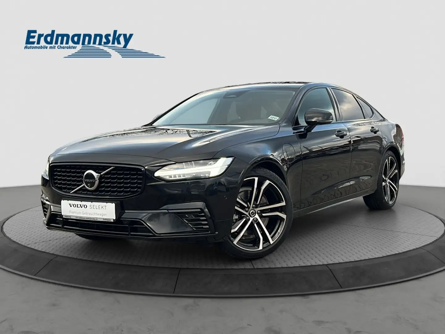 Volvo S90 T8 Ultimate Dark Plug-In Hybrid/Four-C/360K Klima Schwarz - 1