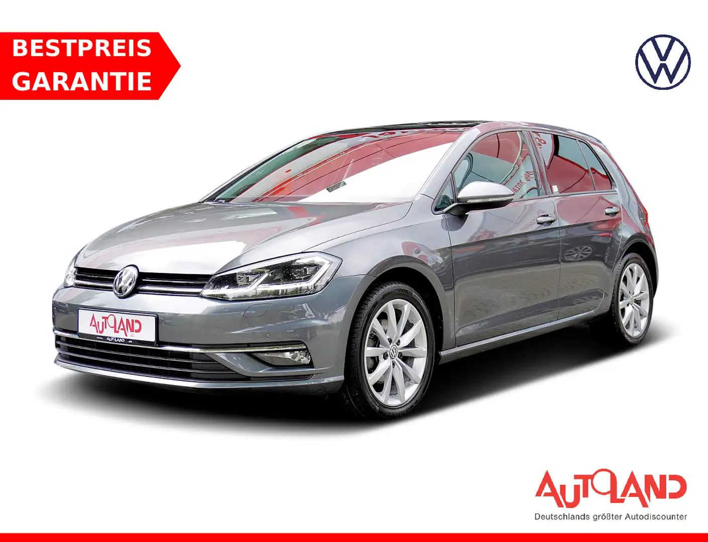Volkswagen Golf VII 2.0 TDI Highline BMT/Start-Stopp Grijs - 1