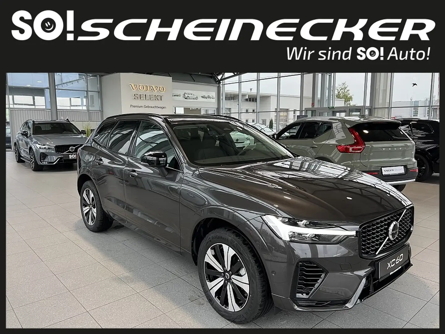 Volvo XC60 T6 AWD PHEV Plus Dark Aut. Серый - 1