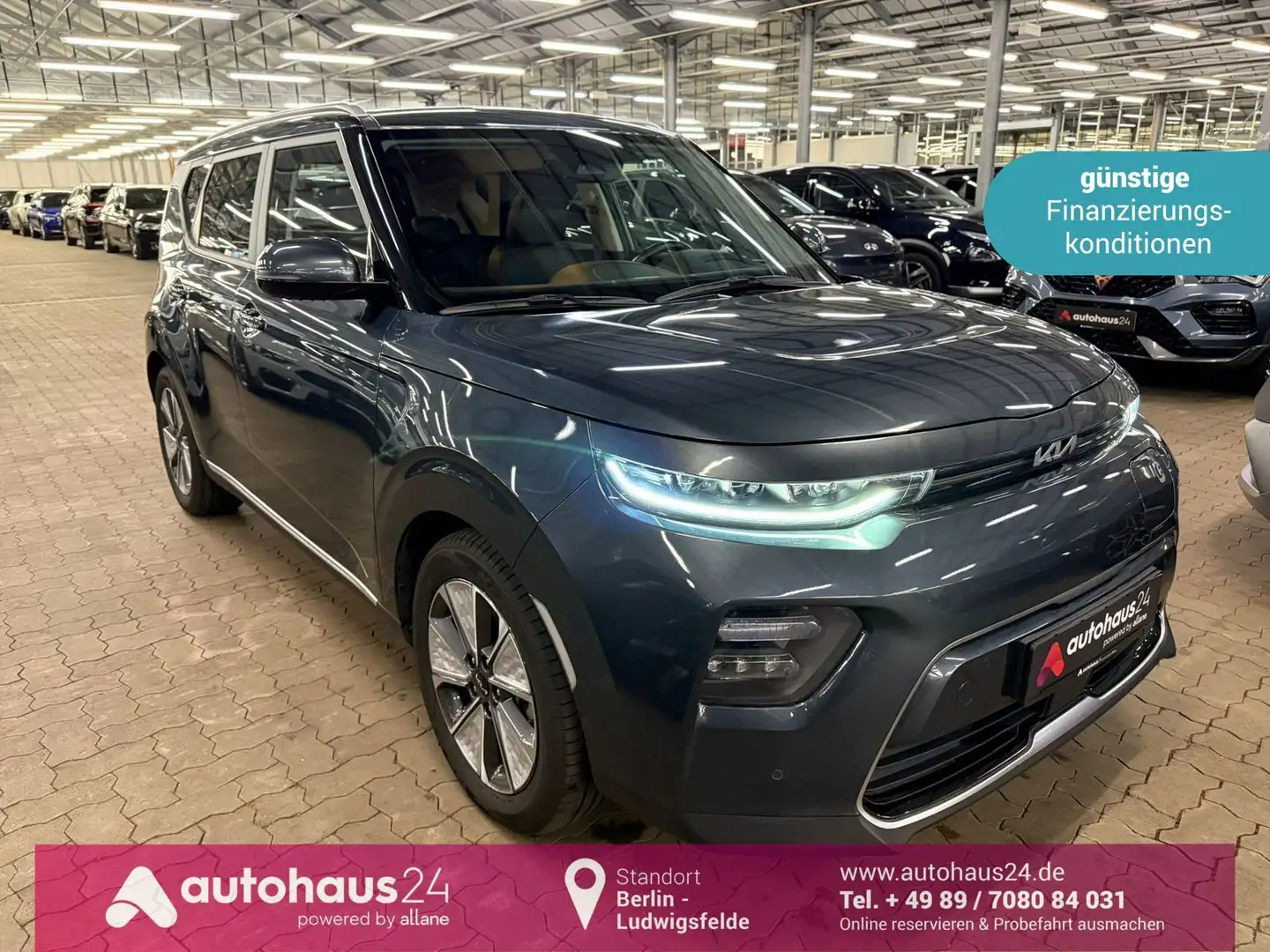 Kia Soul e-Soul Inspiration 64 kWh|LED|HeadUp Grau - 1