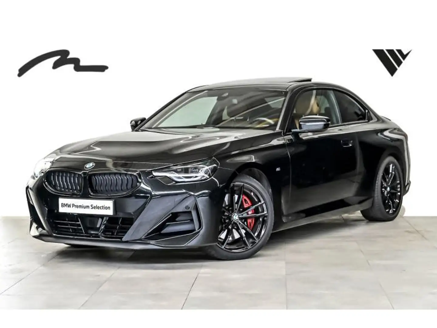 BMW 220 i *NEW PRICE:68.159€*-2ans/jaar garantie Zwart - 1