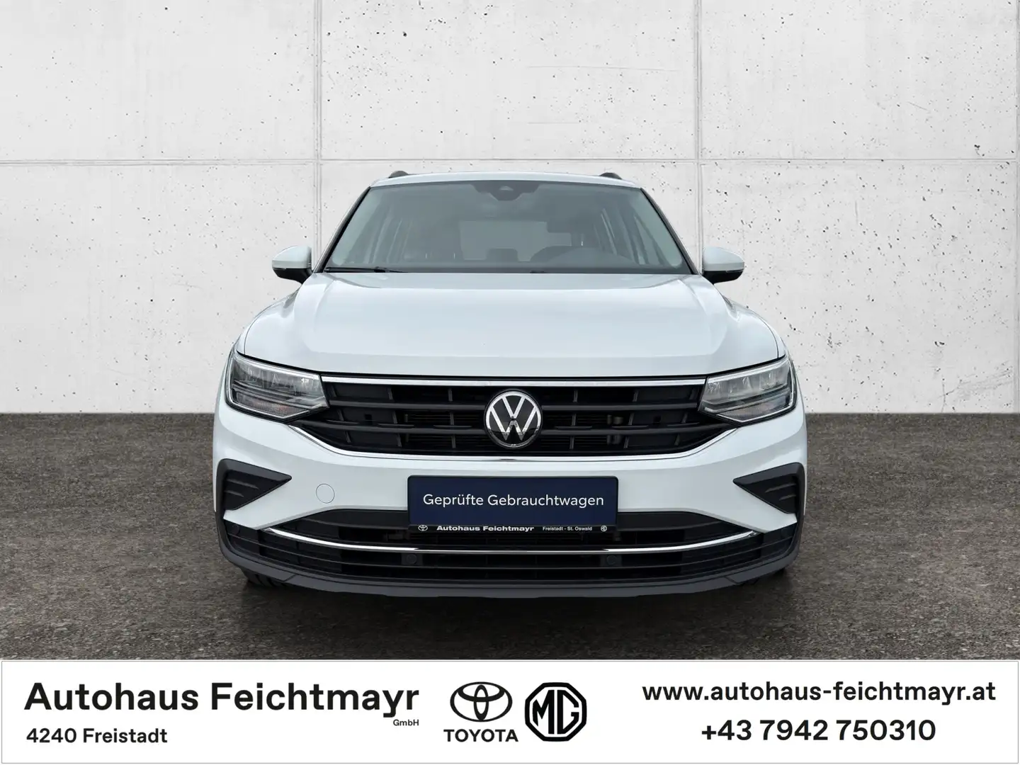 Volkswagen Tiguan 2,0 TDI 4Motion Life DSG 5t. Weiß - 2