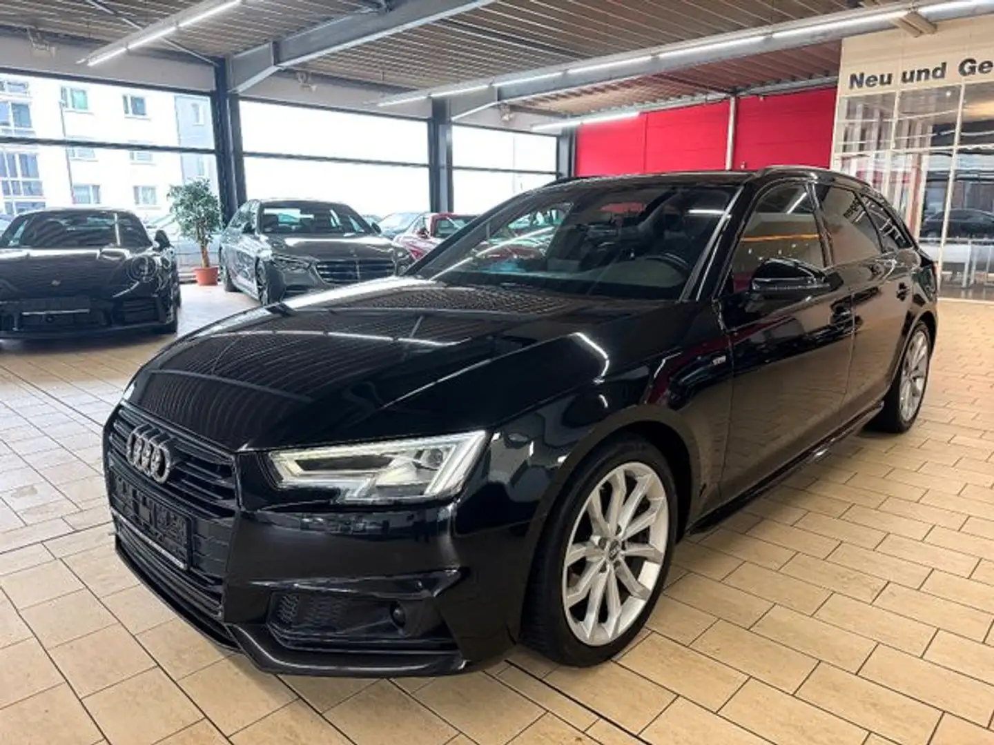 Audi A4 2.0 TFSI*S LINE PLUS+AUTOM+LED+NAVI+LEDER+18* Noir - 2
