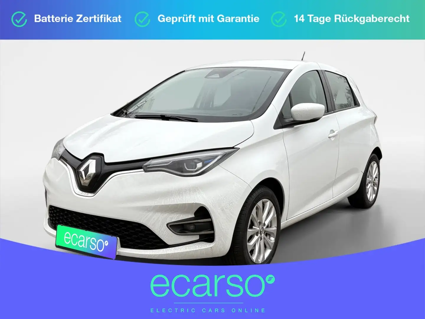 Renault ZOE Life Weiß - 1