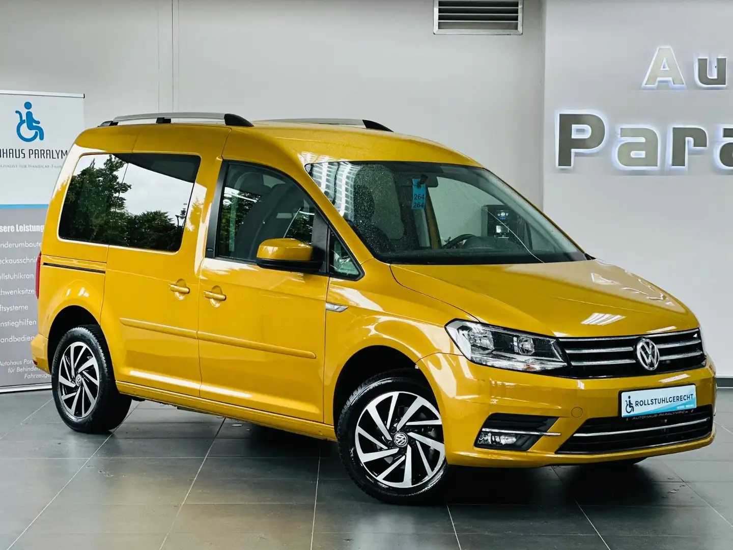 Volkswagen Caddy Join 1.0 TSI Behindertengerecht-Rampe Gelb - 2