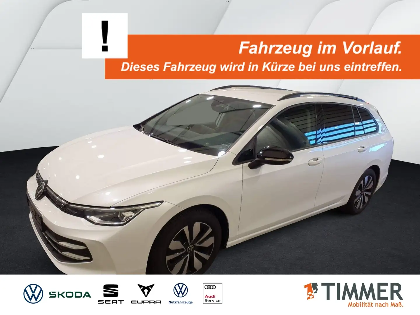 Volkswagen Golf Variant VIII Variant 1.5 eTSI DSG GOAL *AHK *LED *ACC *36 Weiß - 1