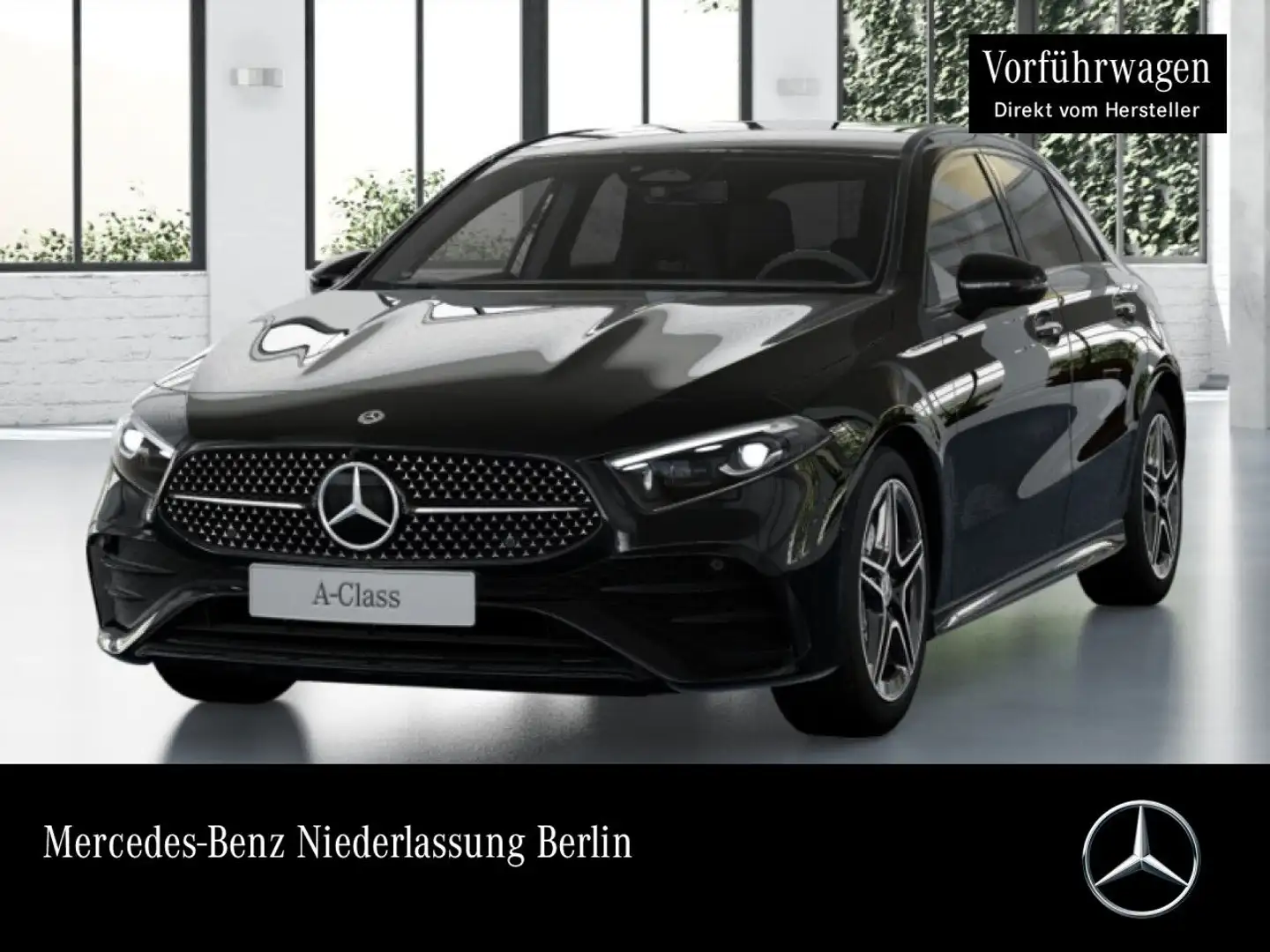 Mercedes-Benz A 250 e AMG+NIGHT+MULTIBEAM+BURMESTER+KAMERA+TOTW Schwarz - 1