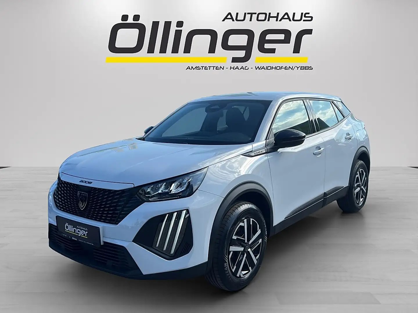 Peugeot 2008 PureTech 100 S&S Style 6-Gang-Manuell Weiß - 1