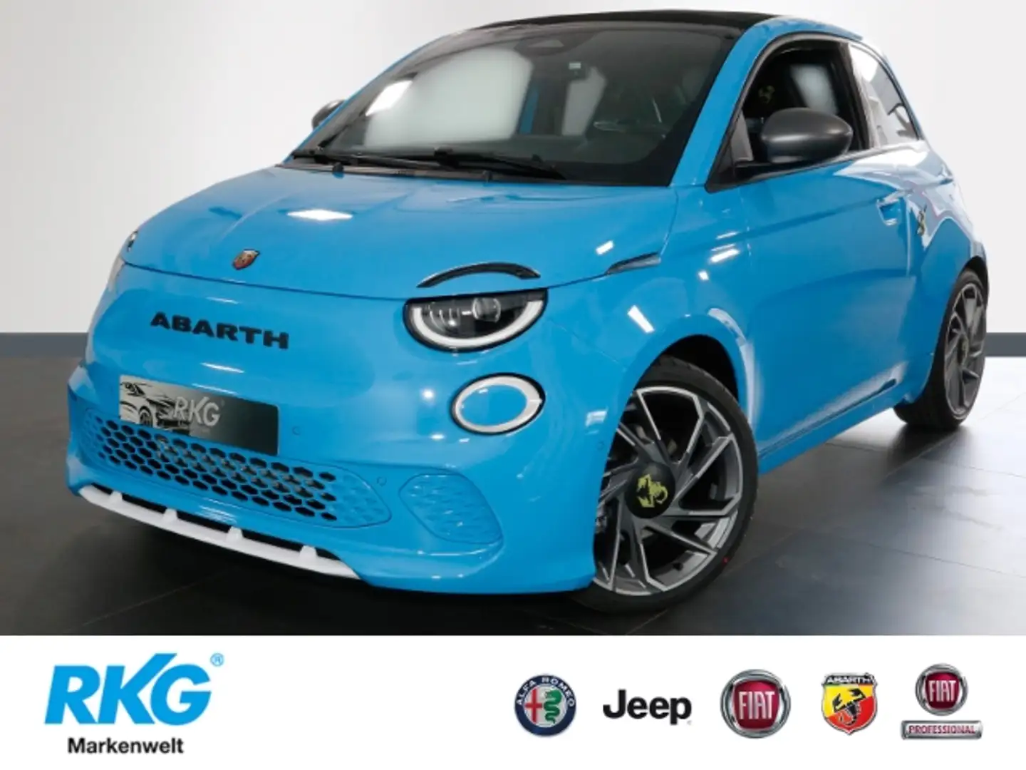 Abarth 595C e Cabrio Scorpionissima Scorpion Sound Paket Blau - 1