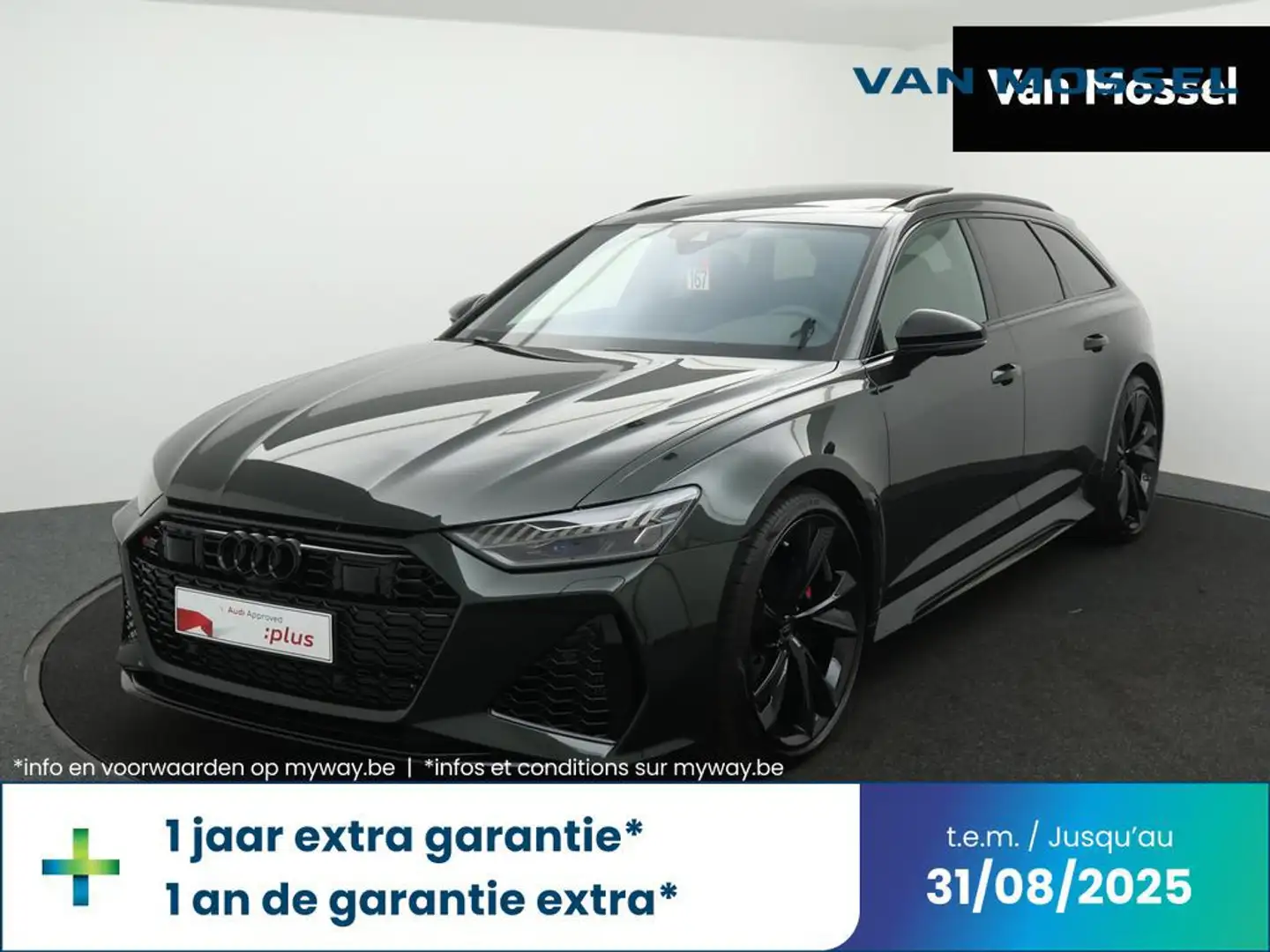 Audi RS6 Avant NIEUW | 4.0 V8 TFSI Quattro RS6 Performance Зелёный - 1