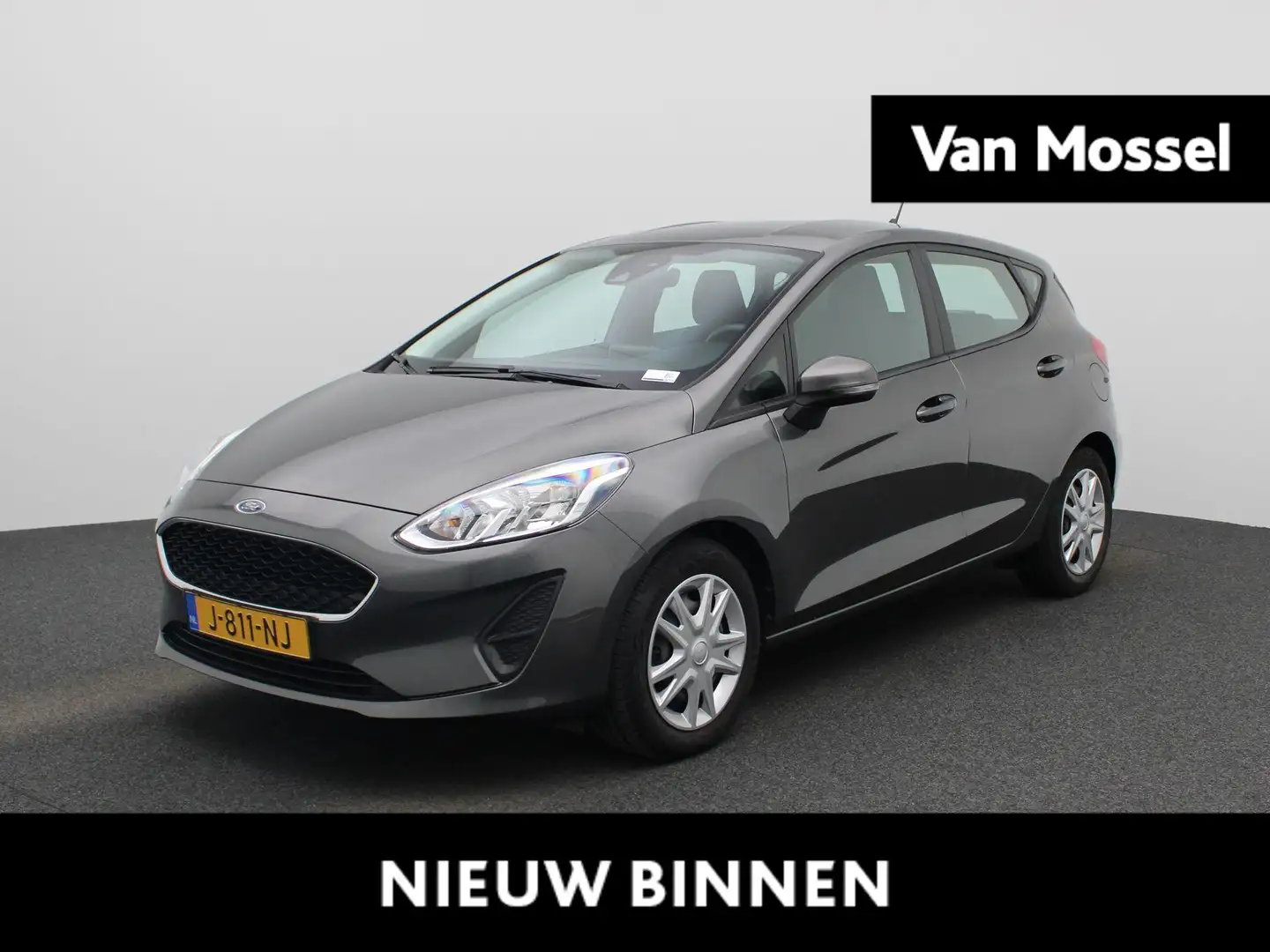 Ford Fiesta 1.0 EcoBoost Connected CRUISE | AIRCO | APPLE CARP Gris - 1
