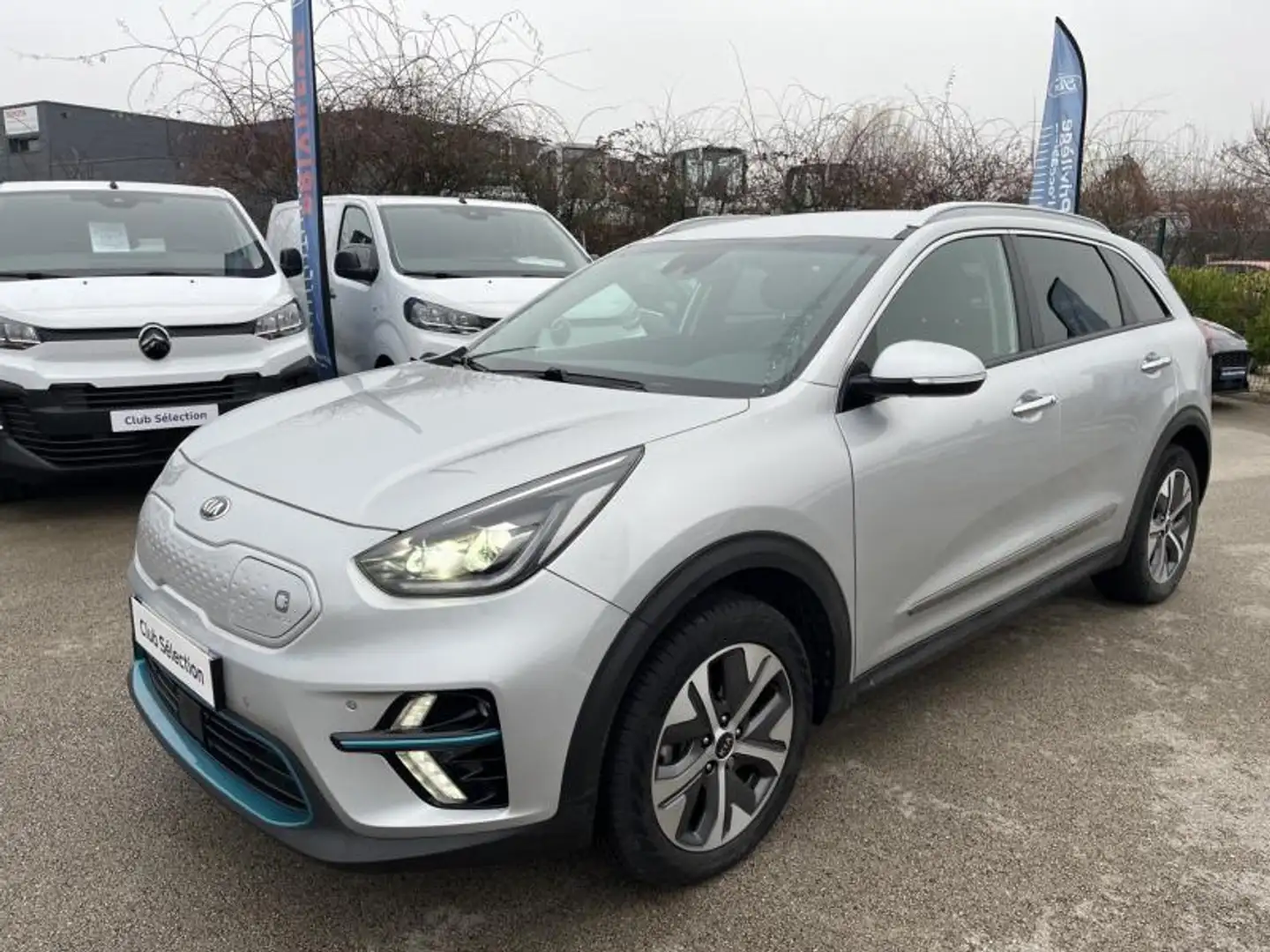 Kia e-Niro Premium 204ch Gris - 1