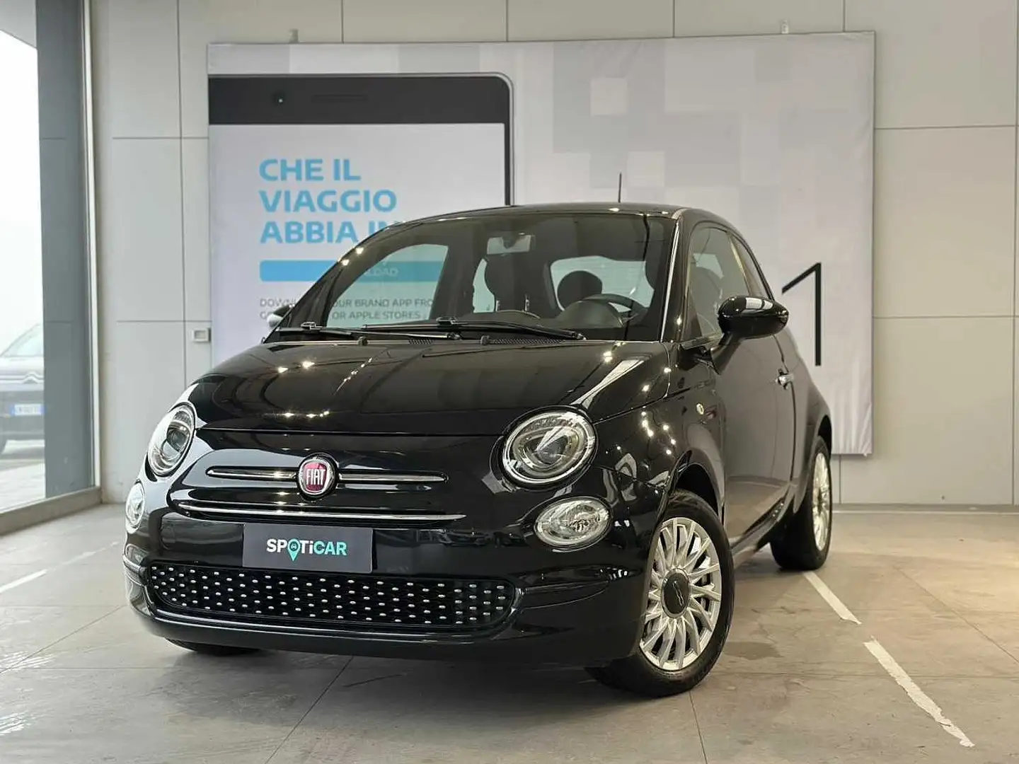 Fiat 500 1.0 Hybrid Lounge Noir - 1