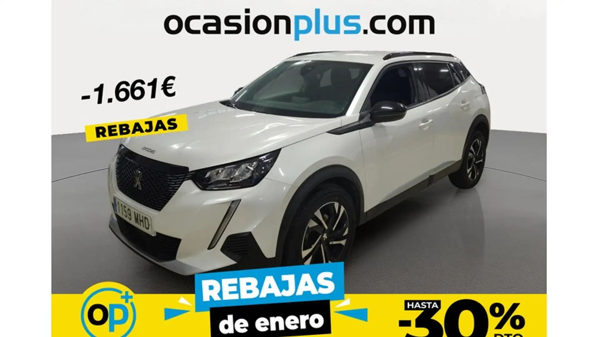 Peugeot 2008 1.2 PureTech S&S Allure 100 Weiß - 1