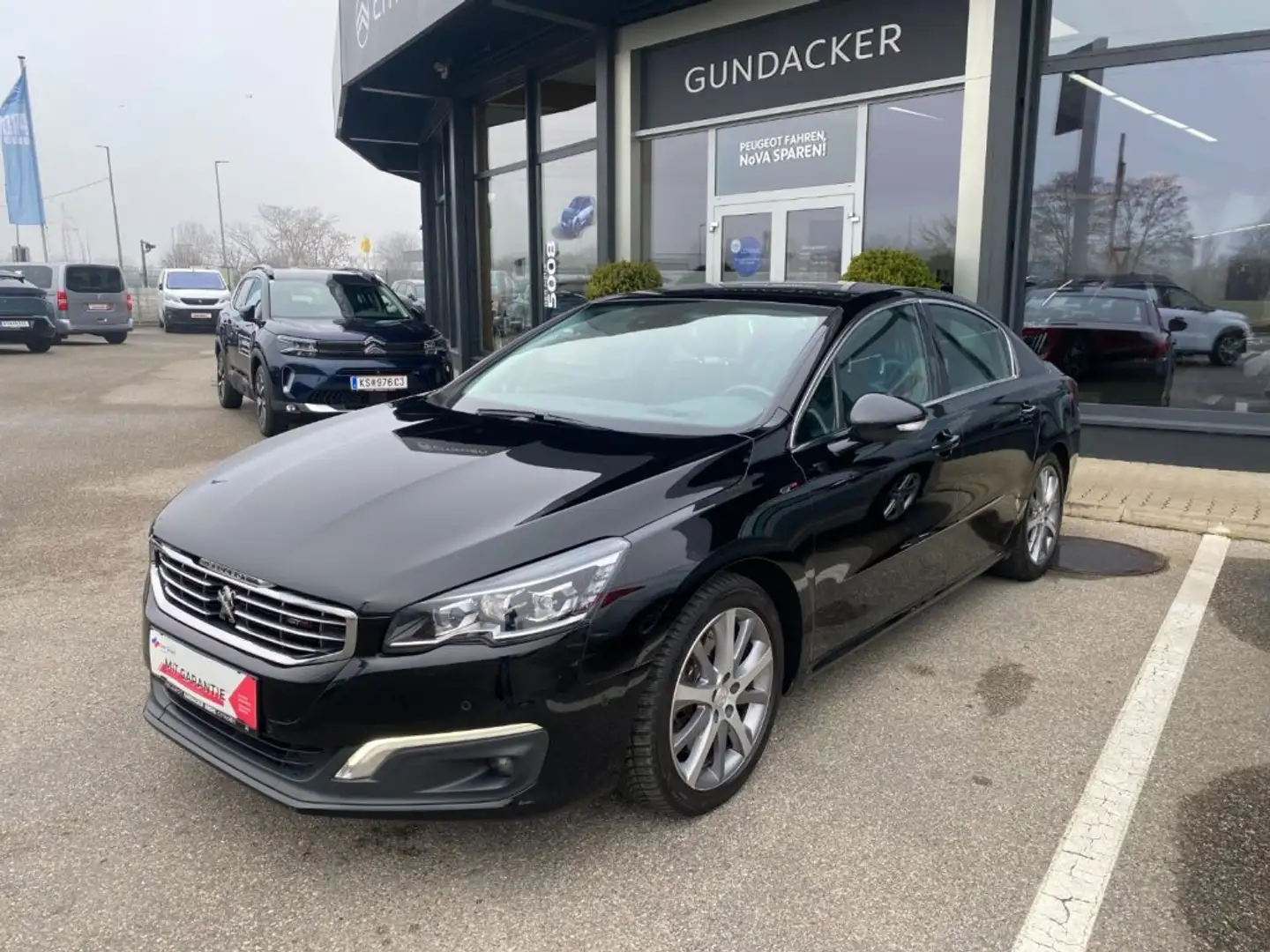 Peugeot 508 GT 2,0BlueHDi180 Schwarz - 1