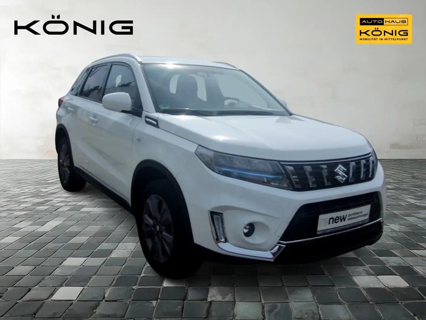 Suzuki Vitara 1.4 COMFORT HYBRID PDC Klima Tempomat Weiß - 2