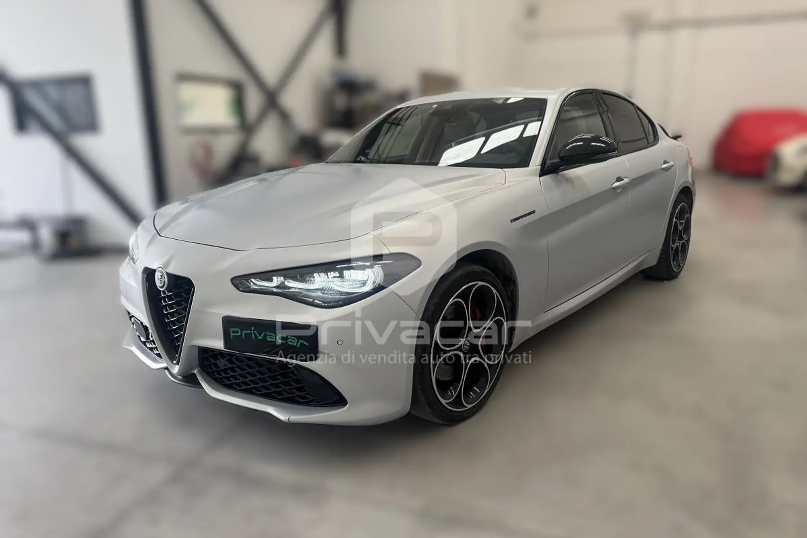 Alfa Romeo Giulia 2.0 Turbo 280 CV AT8 AWD Q4 Competizione Argent - 1