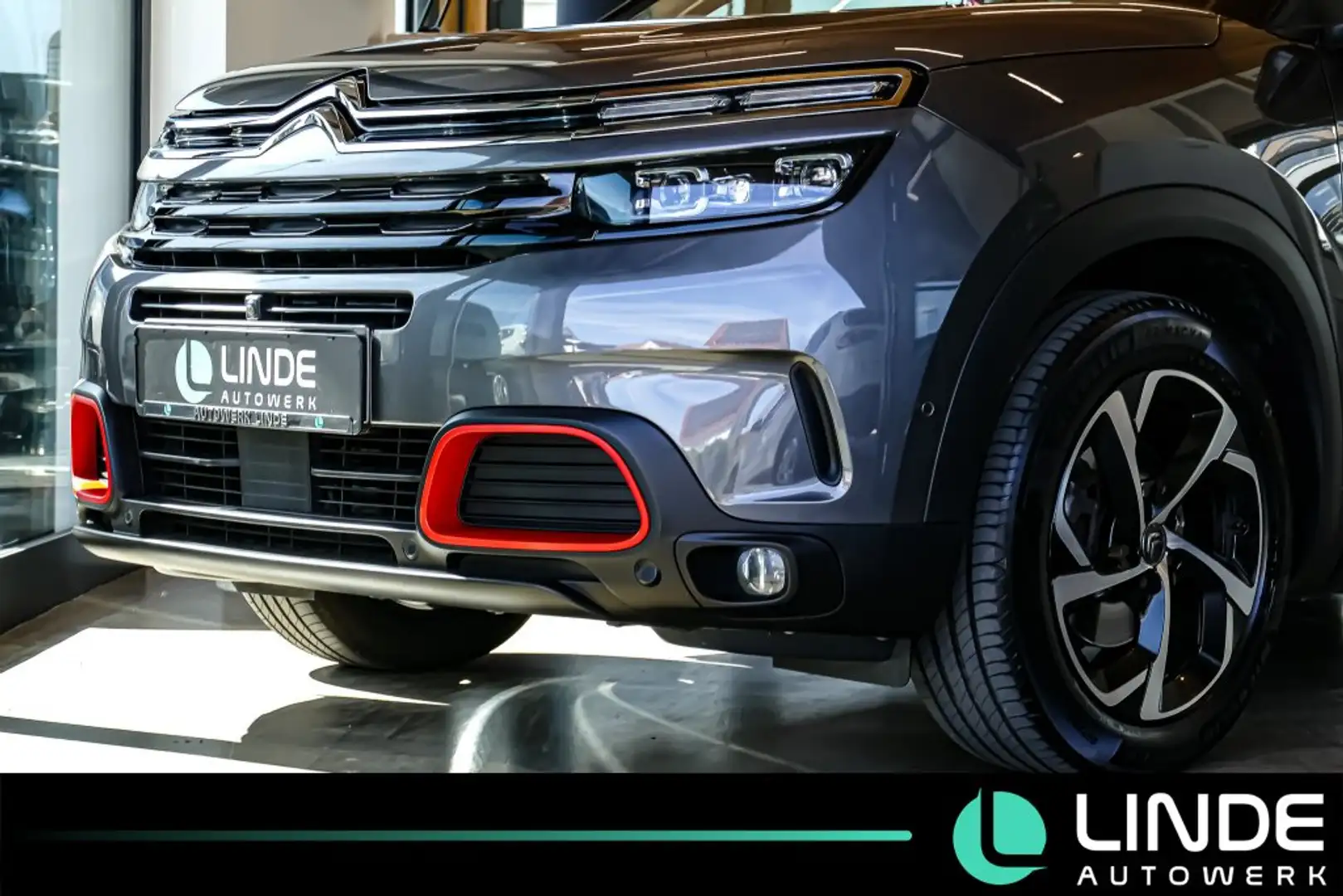 Citroen C5 Aircross Feel |NAVI|PANO.|TEMPO.|SPUR.|18 ALU Grau - 2