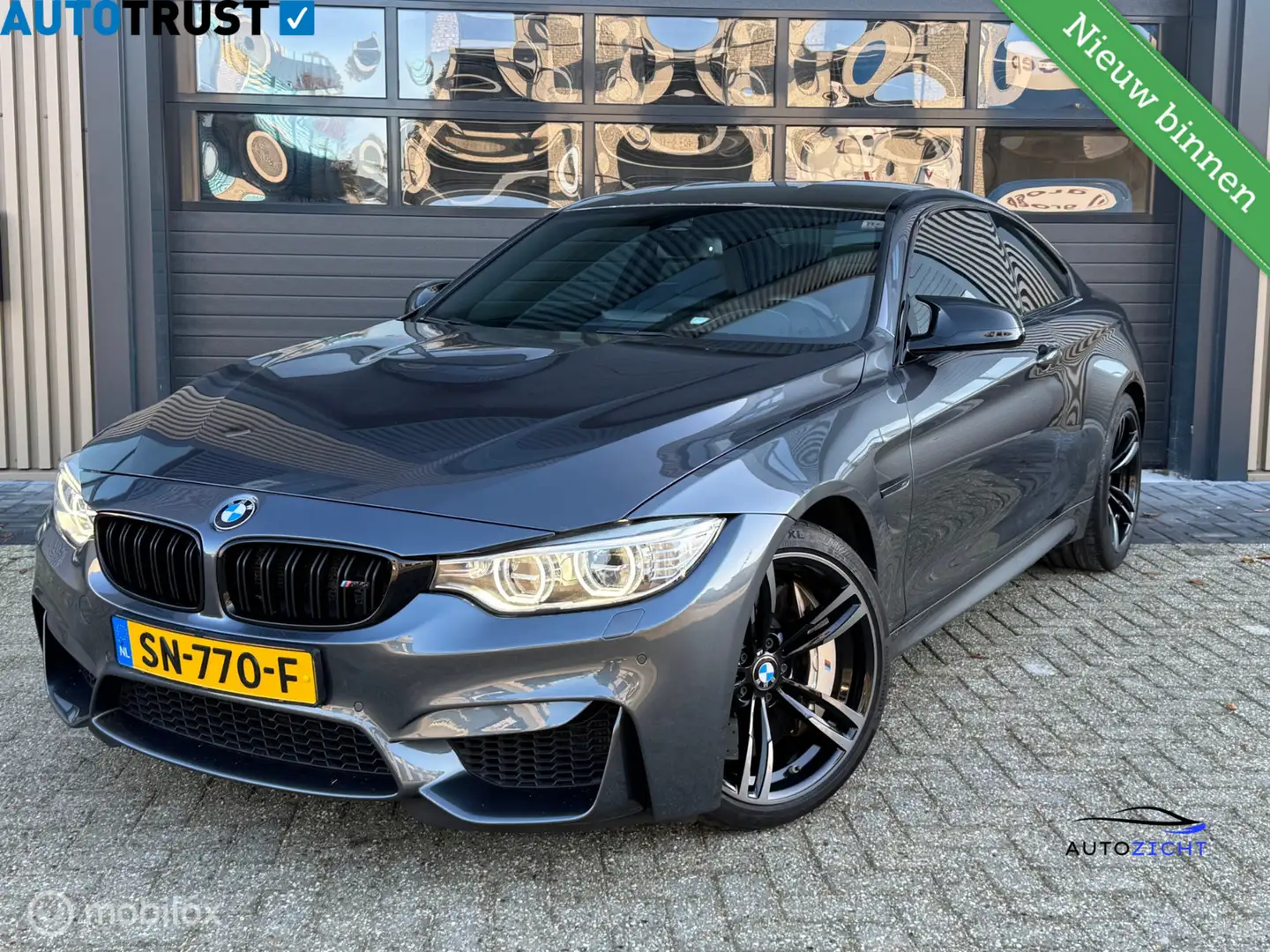 BMW M4 4-serie Coupé | Keramisch | Head-Up | Memory | Cam Grijs - 1