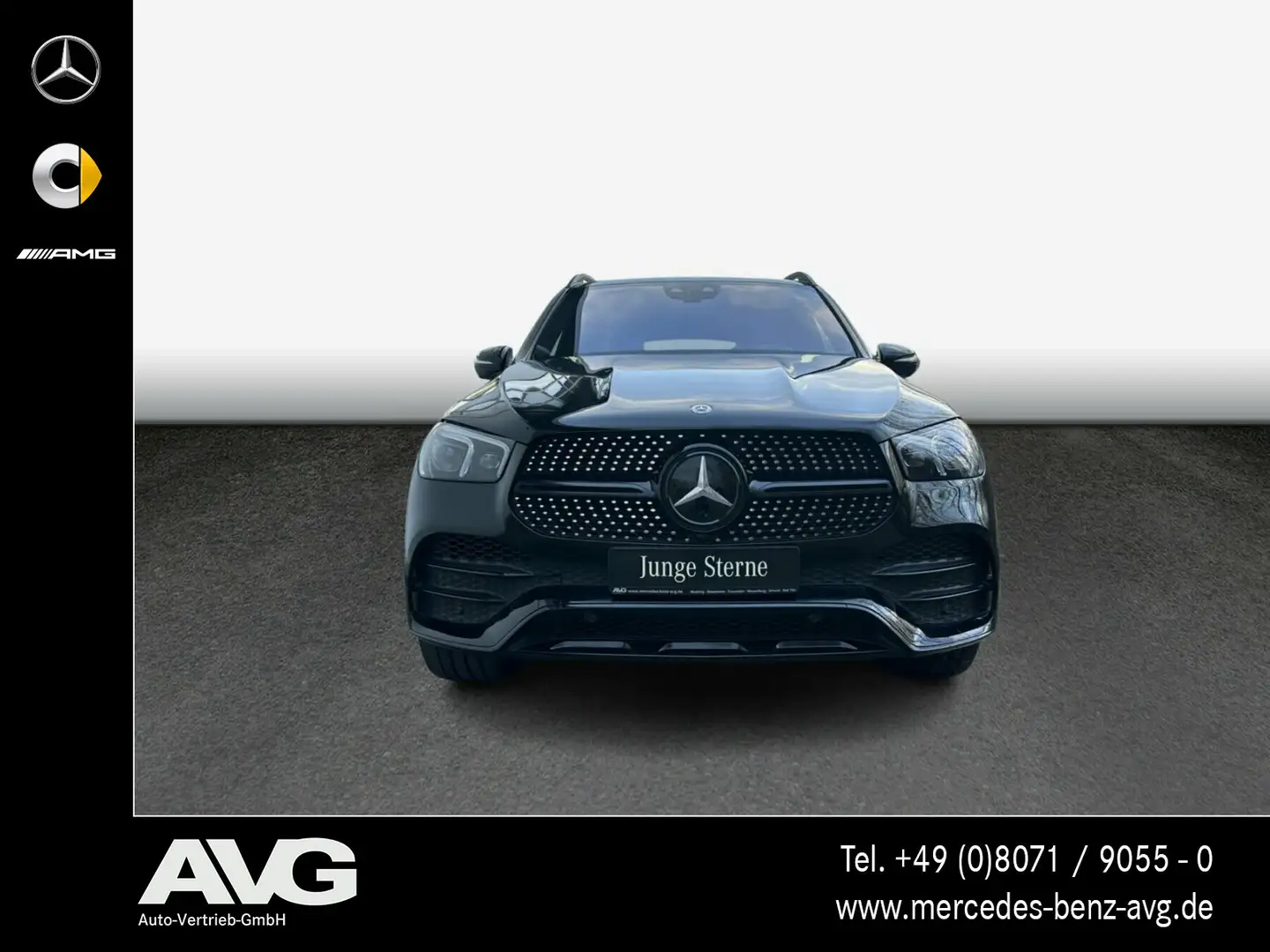 Mercedes-Benz GLE 400 GLE 400 d 4M AMG Navi Pano Keyless 360° LED Klima Zwart - 2