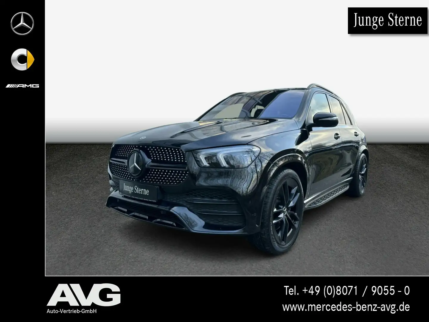 Mercedes-Benz GLE 400 GLE 400 d 4M AMG Navi Pano Keyless 360° LED Klima Noir - 1