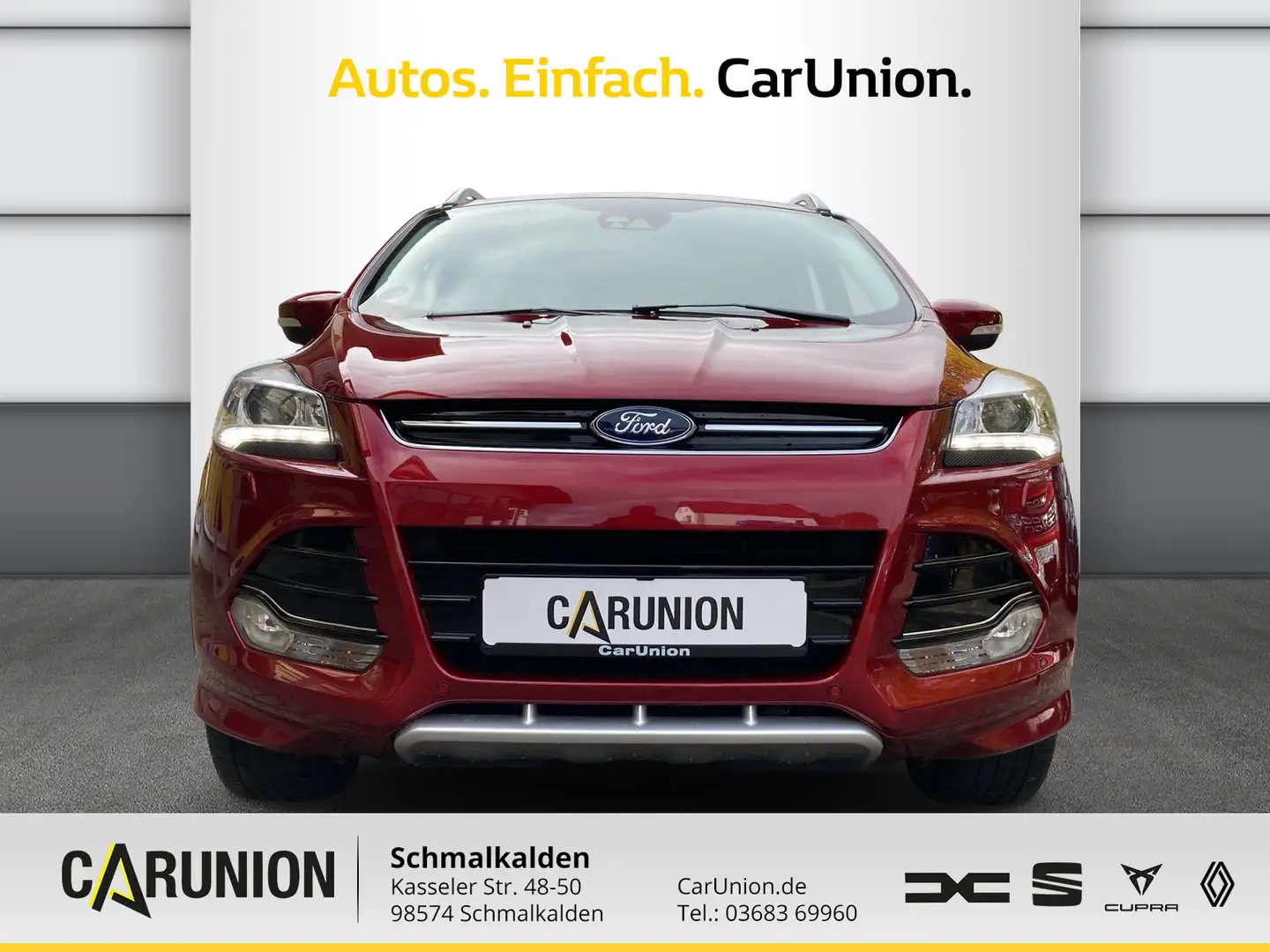 Ford Kuga 2.0 TDCi 4x4 Aut. Individual Rouge - 2